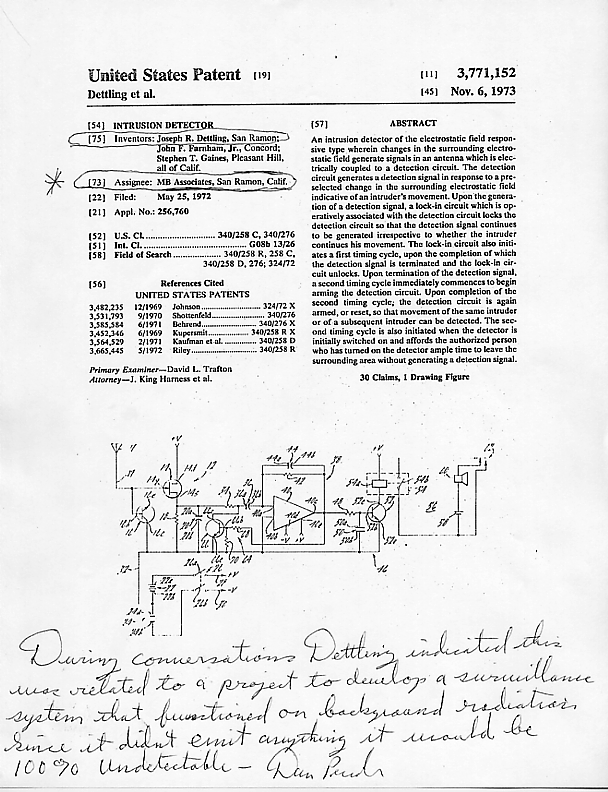 MB Associates Patent